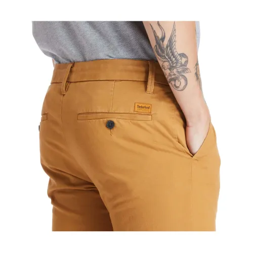 Timberland Sargent Lake Stretch Chino Férfi Hosszúnadrág P47-Wheat Boot