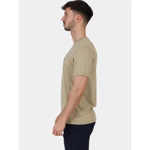 Timberland Tree Logo Short Sleeve Tee Férfi Póló DH4-Lemon Pepper