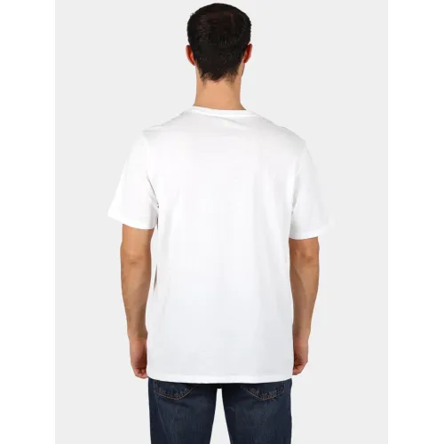 Timberland Tree Logo Short Sleeve Tee Férfi Póló 100-White