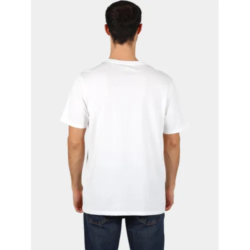 Timberland Tree Logo Short Sleeve Tee Férfi Póló 100-White