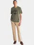 Timberland Tree Logo Short Sleeve Tee Férfi Póló A58-Leaf Green