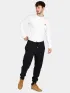 Timberland Brushed Back Sweatpant Férfi Melegítő nadrág X65-Black-Pavement