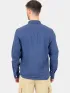 Timberland TFO Cotton/Linen Long Sleeve Shirt Férfi Ing 288-Dark Denim