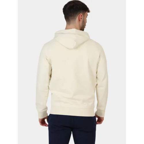 Timberland Loopback Full Zip Hoodie Férfi Pulóver V04-White Smoke