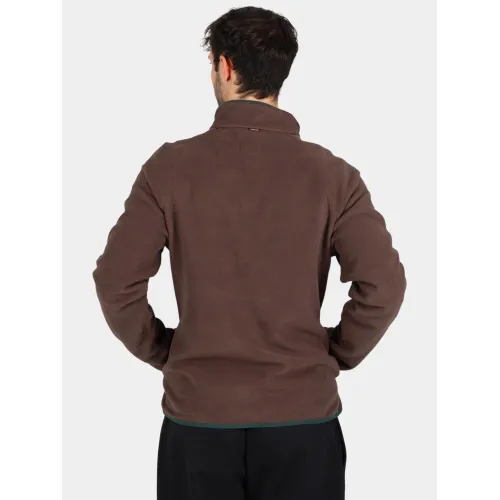 Timberland Polartec 100 Full Zip Fleece Férfi Polár, Softshell, Középréteg 243-Chocolate Brown