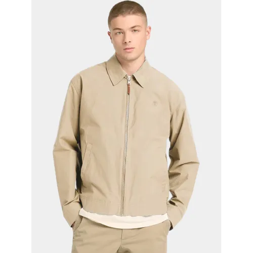 Timberland DWR Stratham Cotton Bomber Férfi Utcai Kabát Y94-Safari