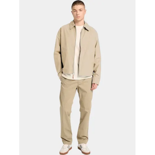 Timberland DWR Stratham Cotton Bomber Férfi Utcai Kabát Y94-Safari