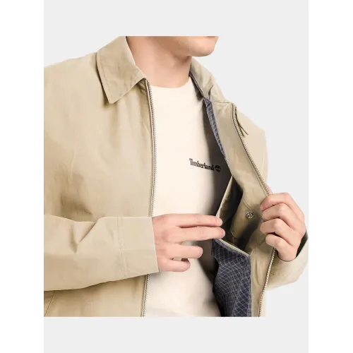 Timberland DWR Stratham Cotton Bomber Férfi Utcai Kabát Y94-Safari