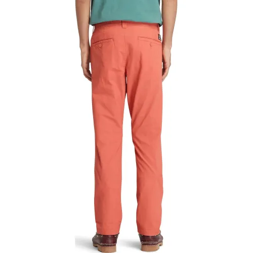 Timberland Poplin Chino Pant Férfi Hosszúnadrág EI4-sie-Burnt Sienna