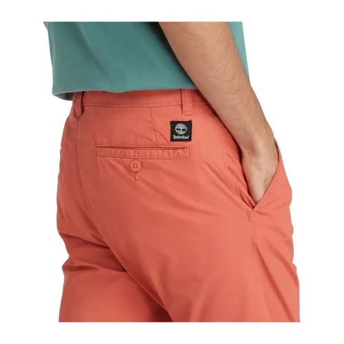Timberland Poplin Chino Pant Férfi Hosszúnadrág EI4-sie-Burnt Sienna