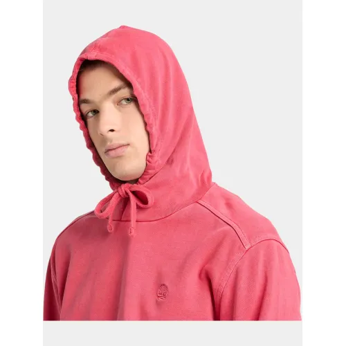 Timberland Garment Dye Hoodie Férfi Pulóver N96-American Beauty