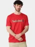 Timberland Linear Logo Short Sleeve Tee Férfi Póló N96-American Beauty