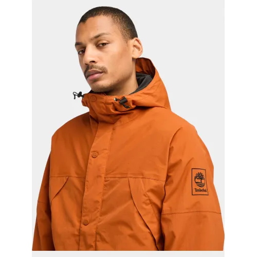 Timberland Archive Waterproof Shell Jacket Férfi Utcai Kabát 888-Umber