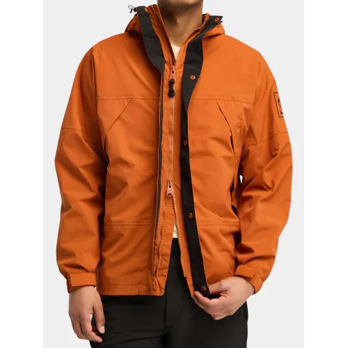 Timberland Archive Waterproof Shell Jacket Férfi Utcai Kabát 888-Umber