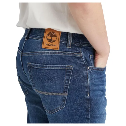 Timberland Indigo Stretch Denim Pant Férfi Hosszúnadrág A11-Blu