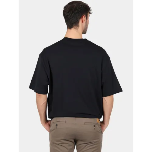 Timberland Short Sleeve Tee Férfi Póló 001-Black