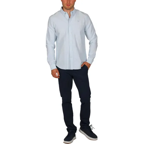 Timberland Oxford Shirt Férfi Ing B02-dks-Skyway