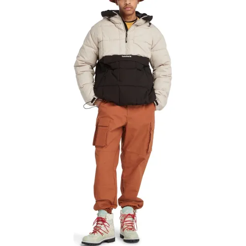 Timberland Pullover Puffer Jacket Férfi Utcai Kabát DZ7-Mic