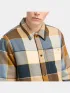 Timberland Sherpa Lined Plaid Overshirt Timberland Sherpa Lined Plaid Overshirt Férfi Utcai Kabát EI2-Dark Wheat B Yd