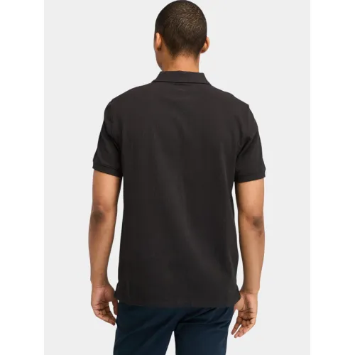 Timberland Pique Short Sleeve Polo Timberland Pique Short Sleeve Polo Férfi Galléros póló 001-Black