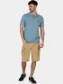 Timberland Pique Short Sleeve Polo Timberland Pique Short Sleeve Polo Férfi Galléros póló 758-Citadel