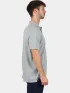 Timberland Pique Short Sleeve Polo Férfi Galléros póló 052-Medium Grey Heather