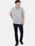 Timberland Pique Short Sleeve Polo Férfi Galléros póló 052-Medium Grey Heather