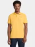 Timberland Pique Short Sleeve Polo Férfi Galléros póló 714-Yolk Yellow