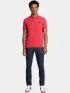 Timberland Pique Short Sleeve Polo Férfi Galléros póló N96-American Beauty