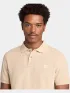 Timberland Pique Short Sleeve Polo Férfi Galléros póló Y94-Safari