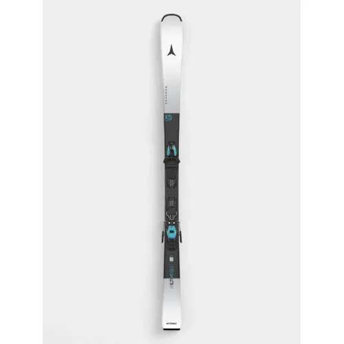 Atomic Redster X5 Grey + M 10 Gw Férfi Síléc 654-Snow/Black