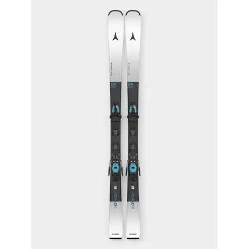 Atomic Redster X5 Grey + M 10 Gw Férfi Síléc 654-Snow/Black