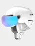 Atomic Savor Visor Stereo Férfi Bukósisak, Védőfelszerelés 714-White Heather