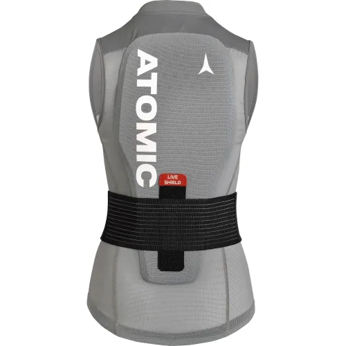 Atomic Live Shield Vest W Női Bukósisak, Védőfelszerelés 042-Grey