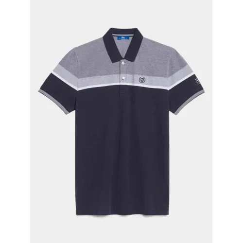 TBS Barispol Férfi Galléros póló 612-Navy