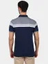 TBS Barispol Férfi Galléros póló 612-Navy