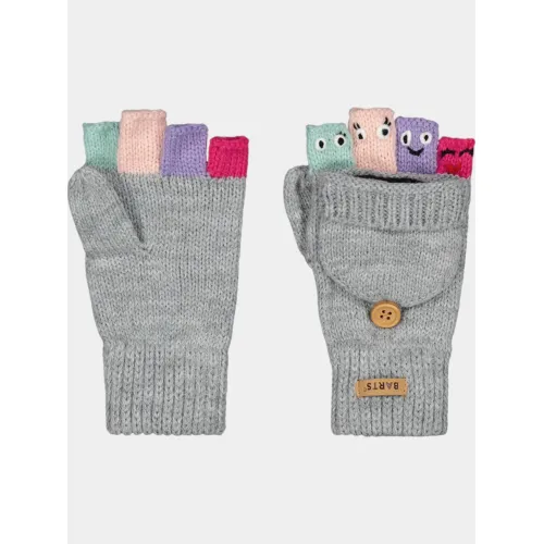 Barts Puppet Bumgloves Kiegészítő Kesztyű 02-heather grey