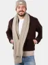 Barts Banxs Scarf Férfi Sál 24-light brown