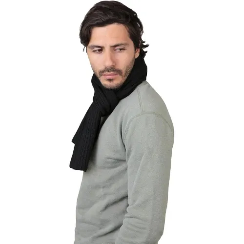 Barts Wilbert Scarf Barts Wilbert Scarf Férfi Sál 01-black