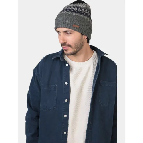 Barts Gregoris Beanie Férfi Sapka, kalap 19-dark heather