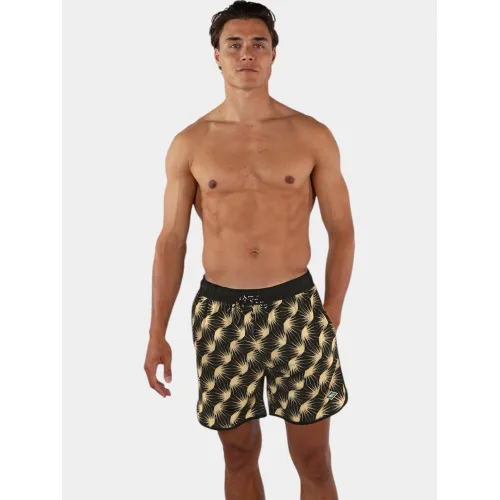 Barts Crampton Shorts Férfi Beachshort 01-black