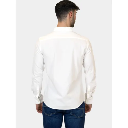 TBS Brodyche Férfi Ing 027-Blanc