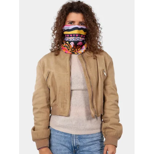 Barts Multicol Jungle Disco Férfi Sál 08-pink