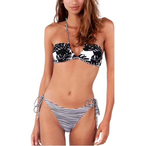 Barts Banksia Plunge Cross Back Barts Banksia Plunge Cross Back Női Bikini 10-white