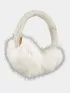Barts Fur Earmuffs Női Fülvédő 10-white
