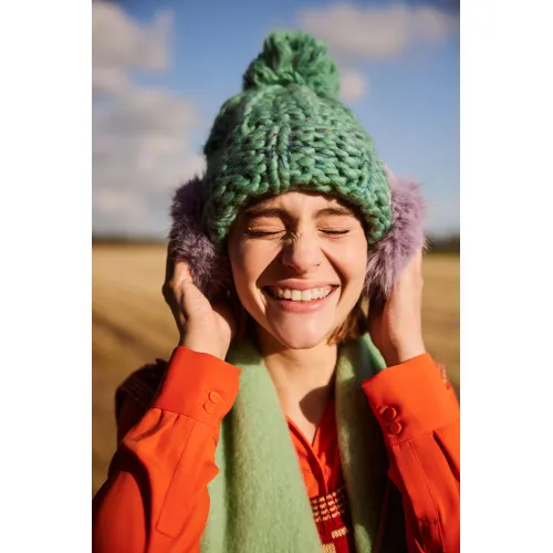 Barts Fur Earmuffs Női Fülvédő 18-lilac