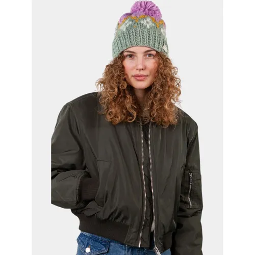 Barts Curley Beanie Kiegészítő Sapka 13-pale army