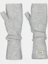 Barts Darty Fingerless Gloves Barts Darty Fingerless Gloves Női Kesztyű 02-heather grey