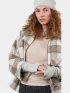 Barts Darty Fingerless Gloves Barts Darty Fingerless Gloves Női Kesztyű 02-heather grey