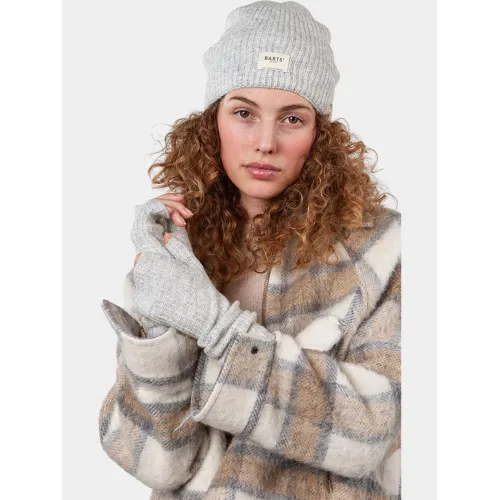 Barts Darty Fingerless Gloves Barts Darty Fingerless Gloves Női Kesztyű 02-heather grey